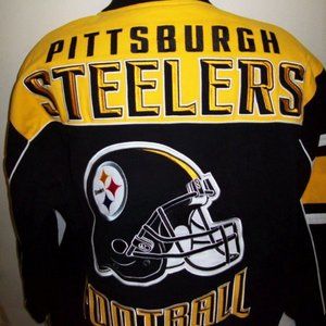 PITTSBURGH STEELERS NFL BLITZ Cotton Twill Jacket